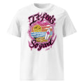 'It Feels So Good' Graphic T-Shirt – Airbrushed Style Unisex Organic Cotton Tee